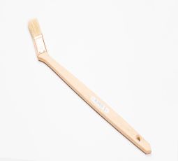 Angled Paint Brush with Wooden Handle