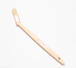 Angled Paint Brush with Wooden Handle